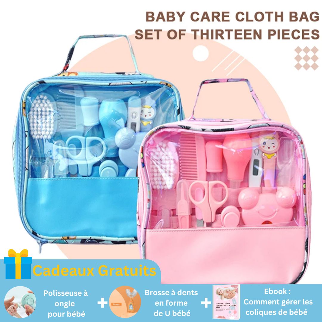 KIT COMPLET DE SOIN BEBE - Bébé aux 4 saisons