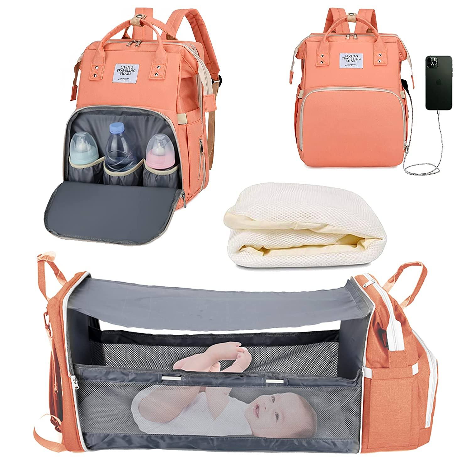 Sac à langer portatif | Berceau de voyage BabyNappy™ - Bébé aux 4 saisons